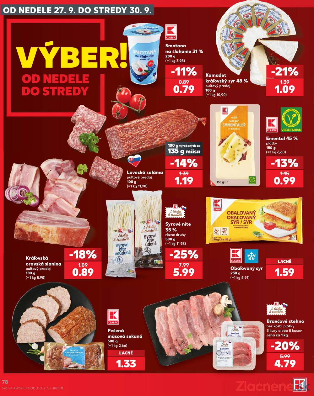 Kaufland 24.9. - 30.9. - Kaufland Kežmarok
