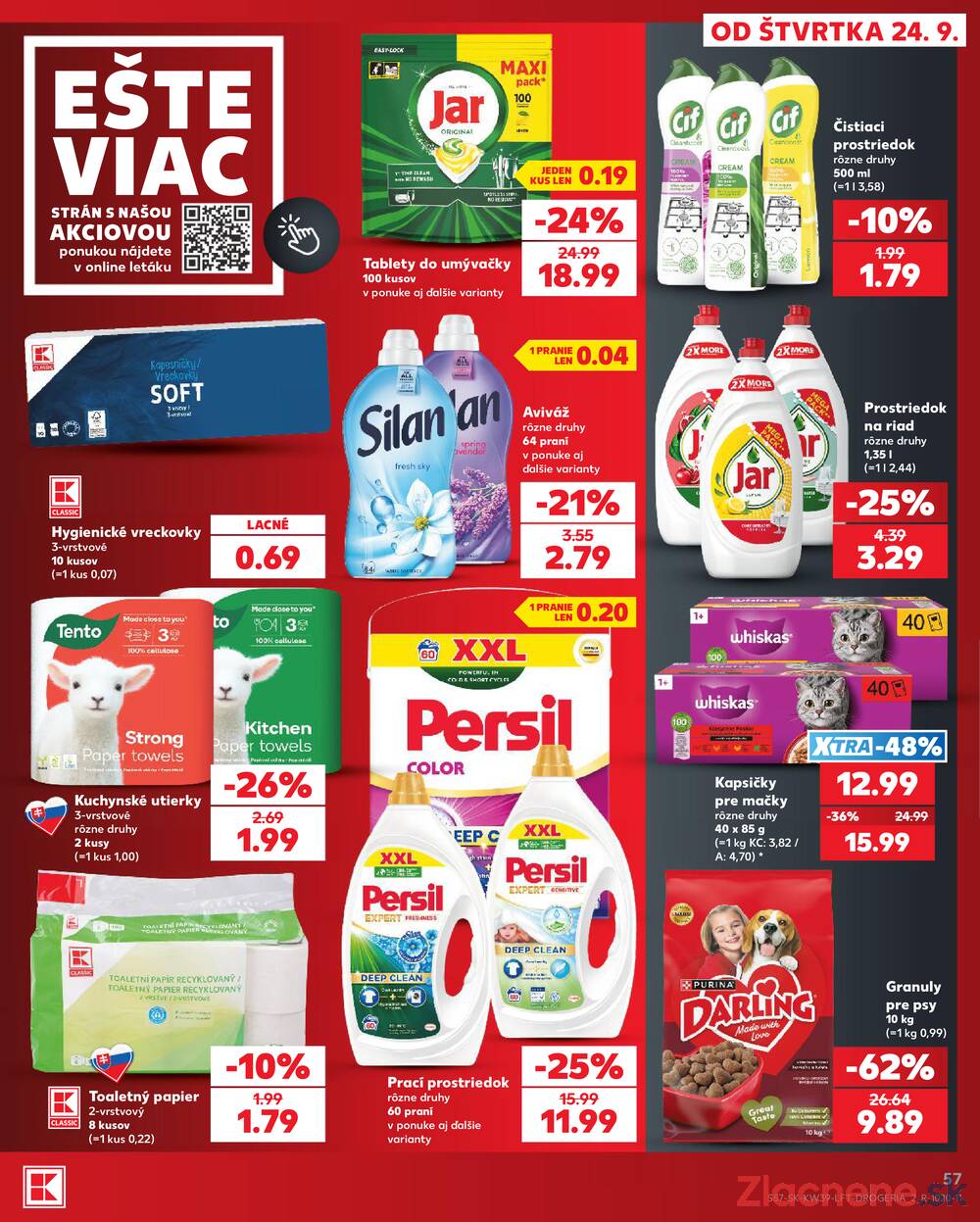 Kaufland 24.9. - 30.9. - Kaufland Rožňava