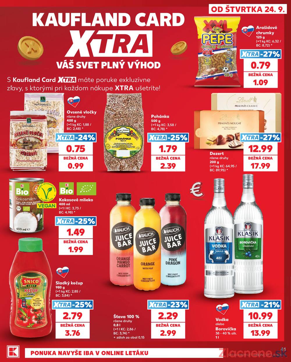 Kaufland 24.9. - 30.9. - Kaufland Poprad - Jiřího Wolkera