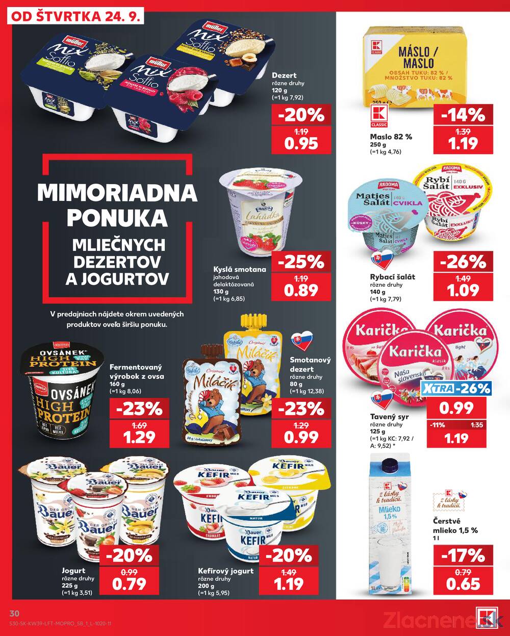Kaufland 24.9. - 30.9. - Kaufland Piešťany
