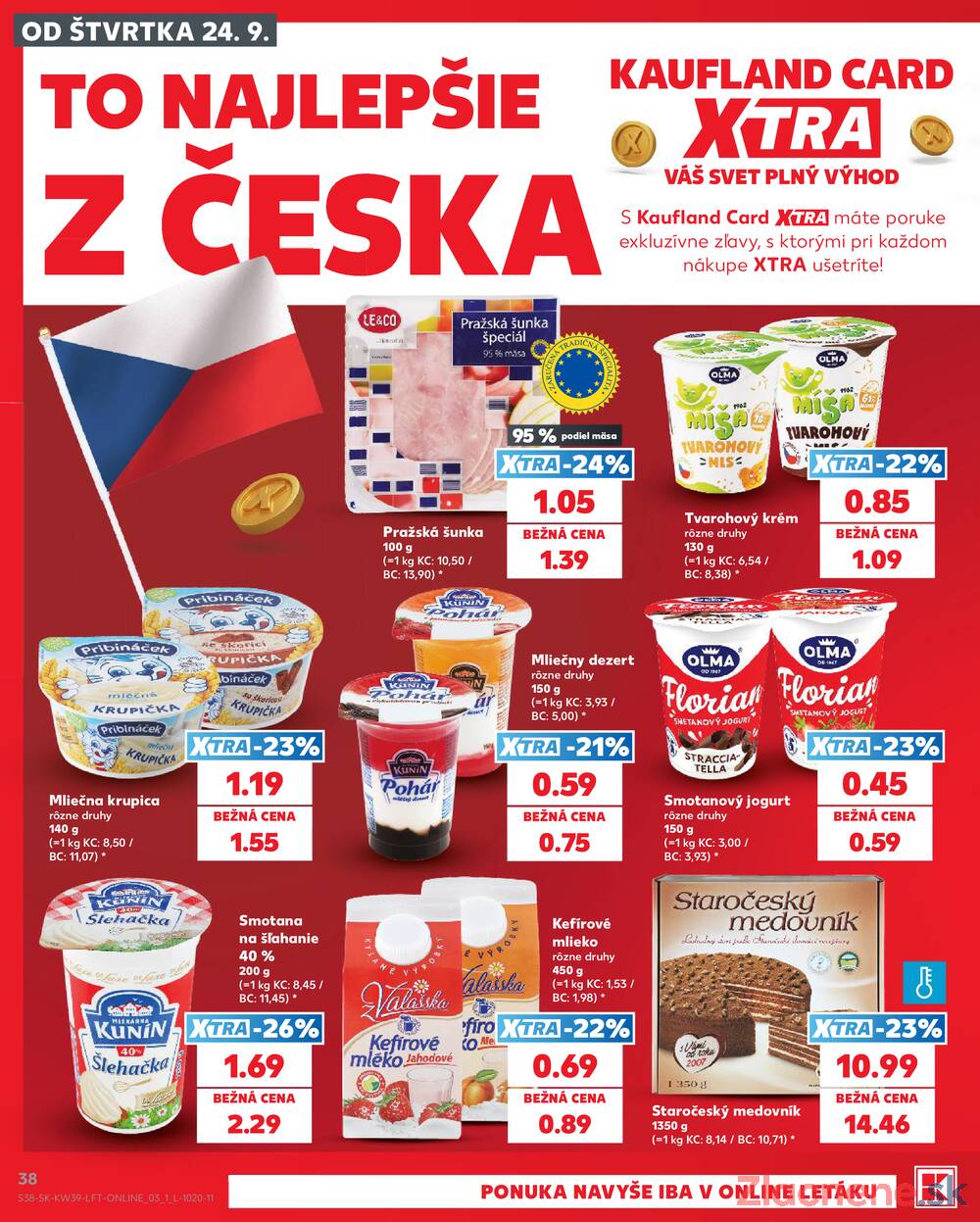Kaufland 24.9. - 30.9. - Kaufland Piešťany