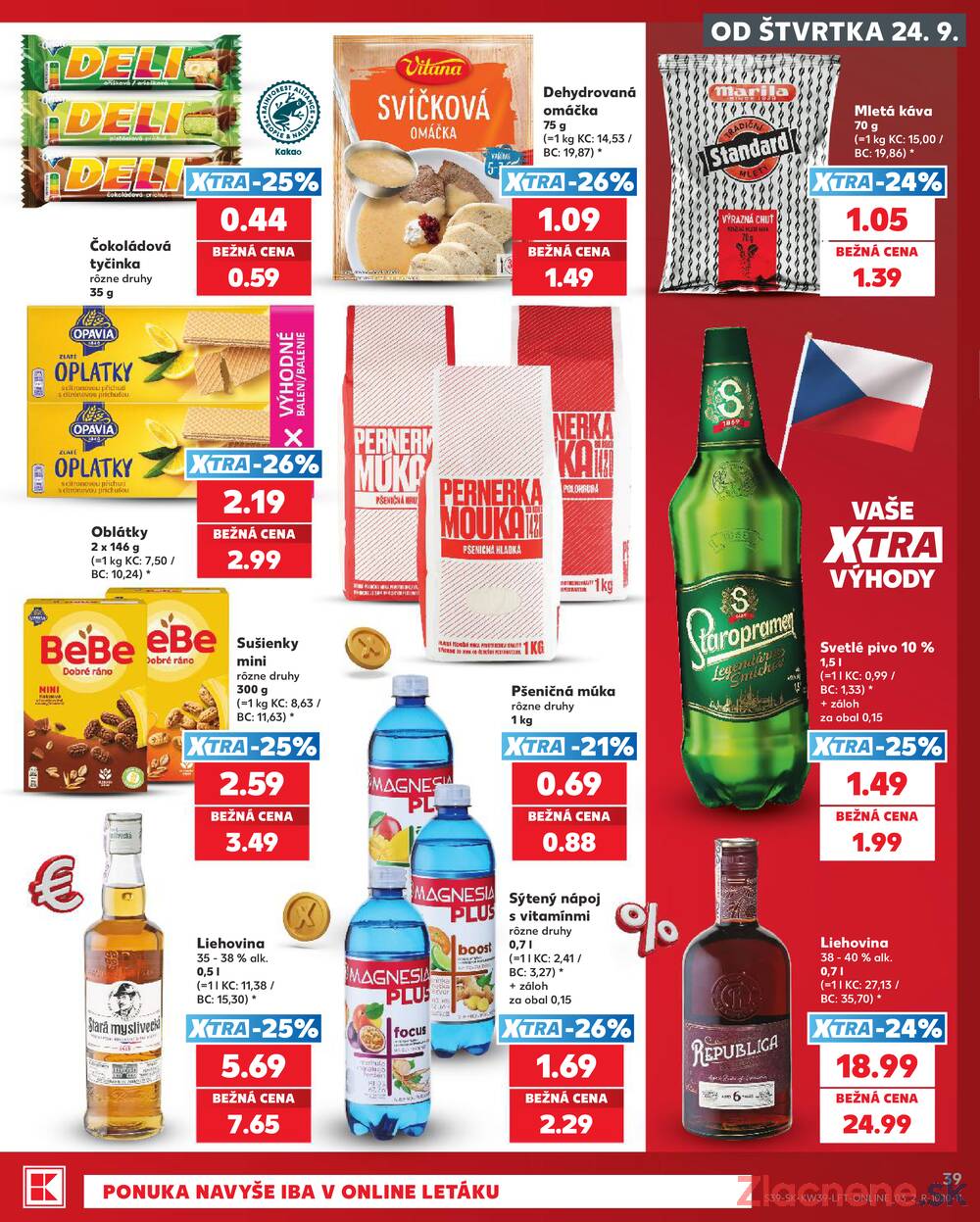 Kaufland 24.9. - 30.9. - Kaufland Piešťany