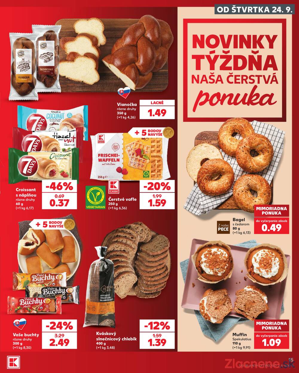 Kaufland 24.9. - 30.9. - Kaufland Sereď