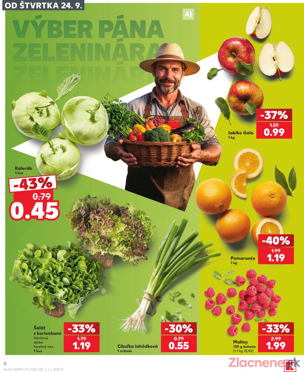 Leták Kaufland - Kaufland 24.9. - 30.9. - Kaufland Trenčín - strana 6 Leták Kaufland - Kaufland 24.9. - 30.9. - Kaufland Trenčín - strana 6
