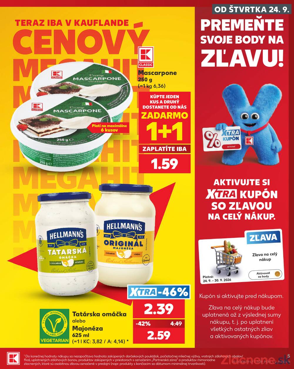 Leták Kaufland - Kaufland 24.9. - 30.9. - Kaufland Trenčín - Gen. M. R. Štefánika - strana 5