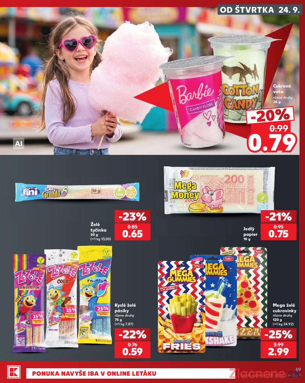 Kaufland 24.9. - 30.9. - Kaufland Ružomberok