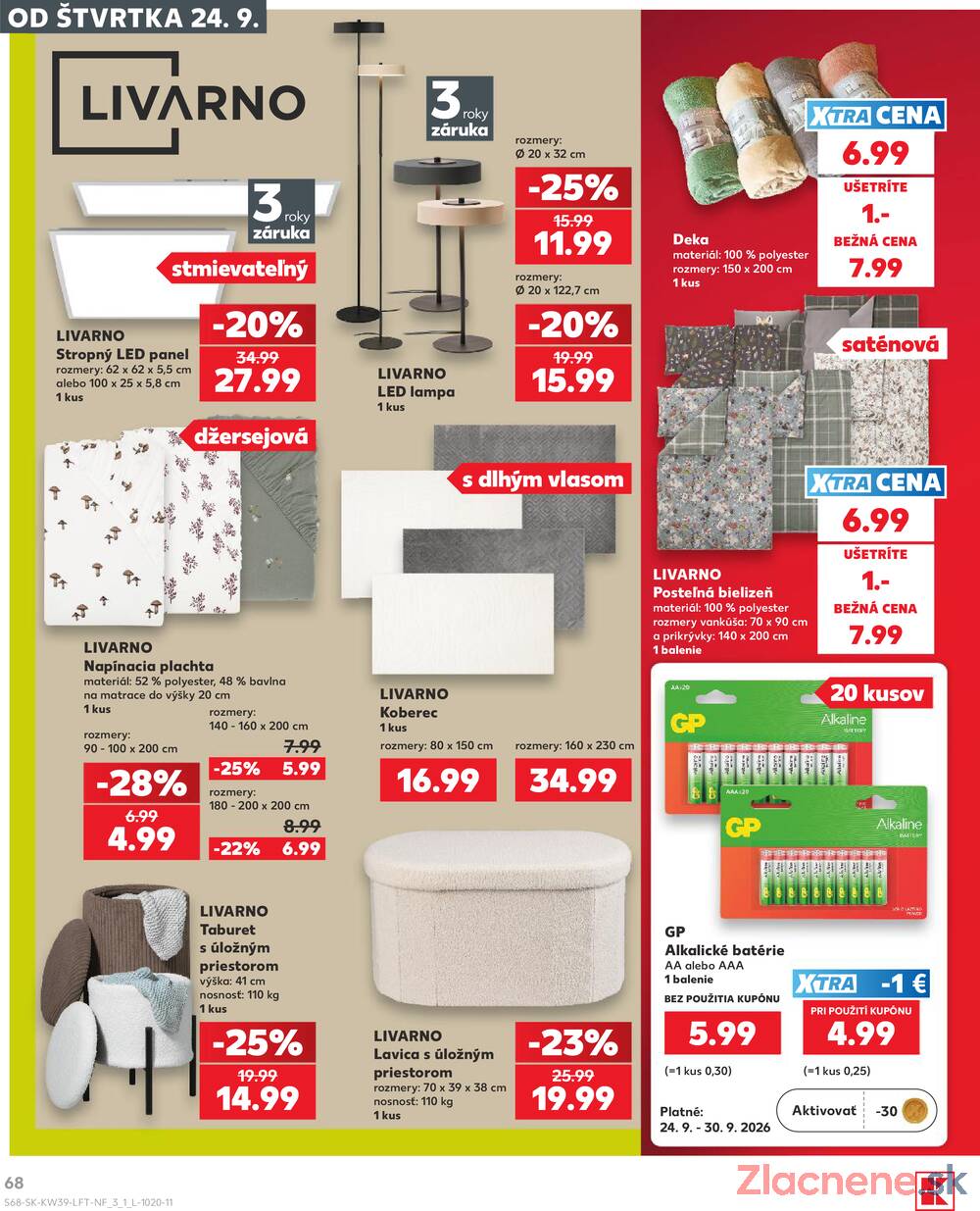 Kaufland 24.9. - 30.9. - Kaufland Ružomberok