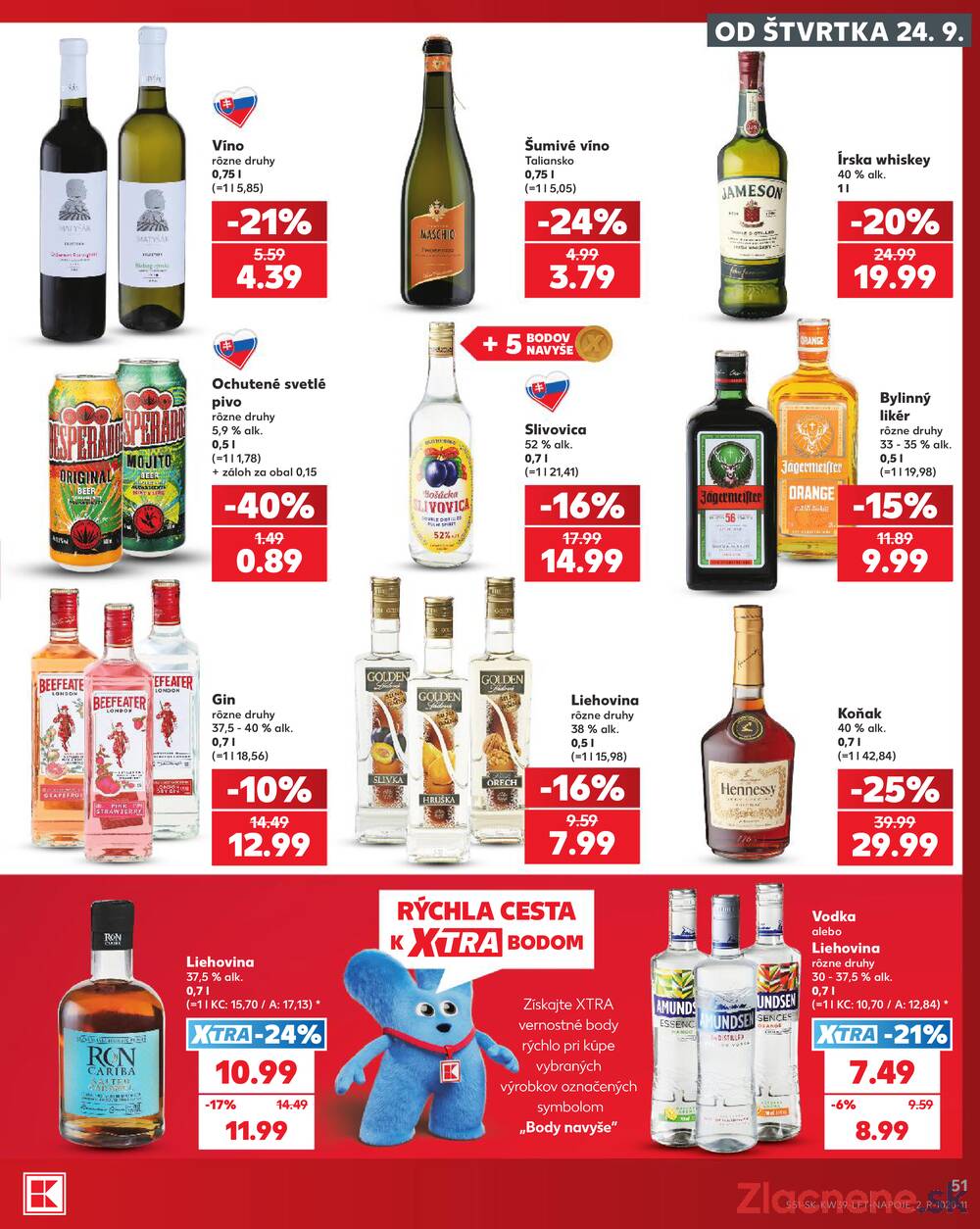 Kaufland 24.9. - 30.9. - Kaufland Považská Bystrica - Centrum