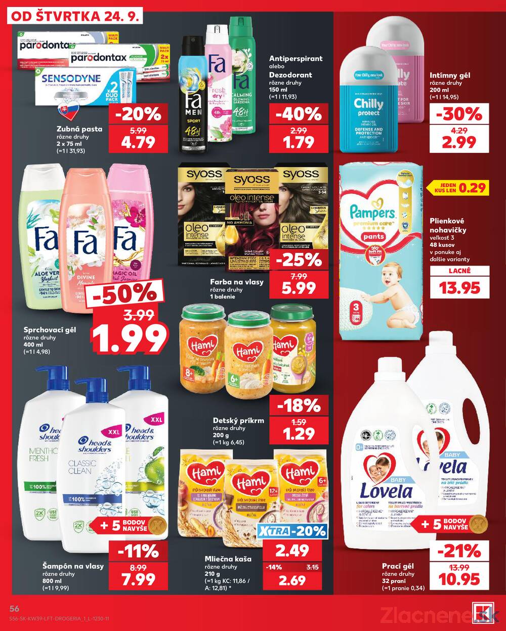 Kaufland 24.9. - 30.9. - Kaufland Považská Bystrica - Centrum