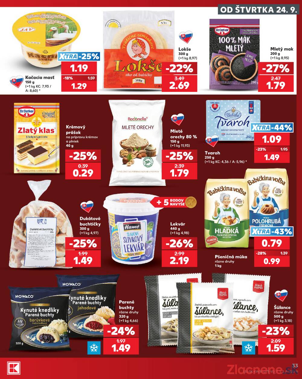 Kaufland 24.9. - 30.9. - Kaufland Žilina