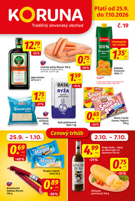KORUNA : 1 leták