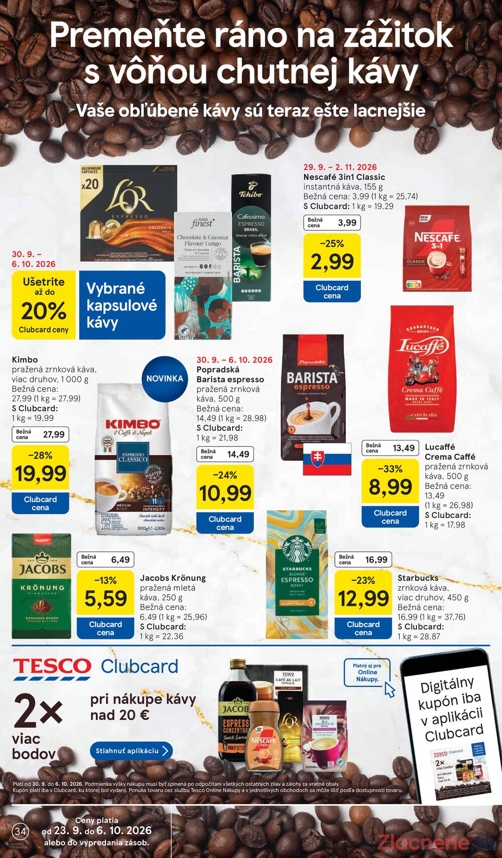 Tesco hypermarkety 30.9. - 6.10.