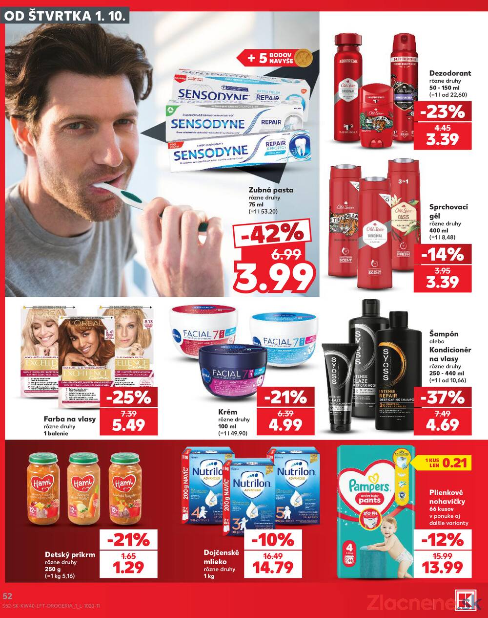 Leták Kaufland - Kaufland 1.10. - 7.10. - Kaufland Brezno - strana 52 Leták Kaufland - Kaufland 1.10. - 7.10. - Kaufland Brezno - strana 52