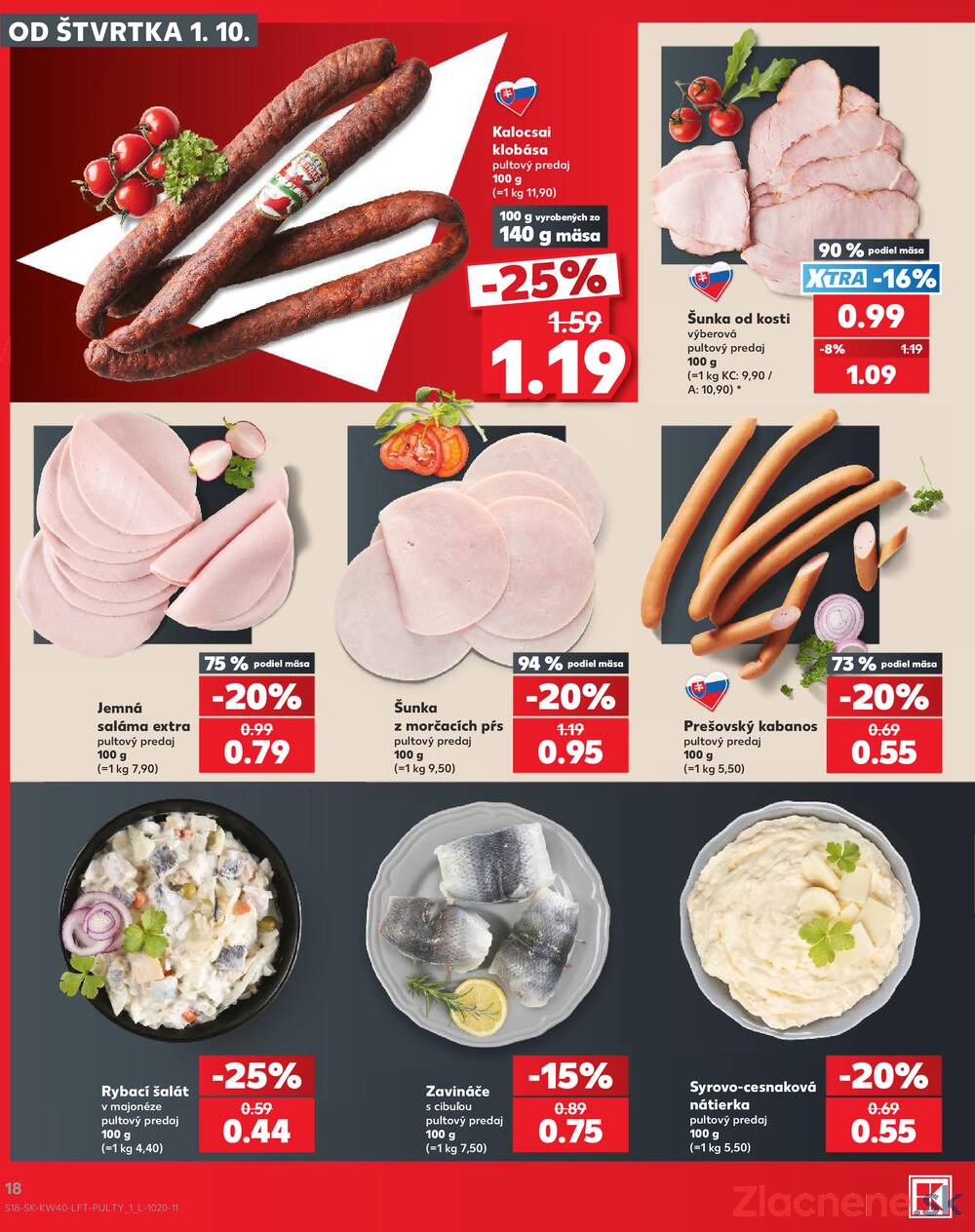 Kaufland 1.10. - 7.10. - Kaufland Bytča