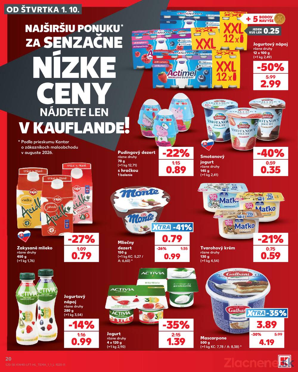 Kaufland 1.10. - 7.10. - Kaufland Bardejov