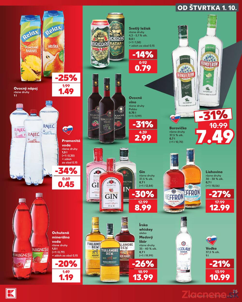 Kaufland 1.10. - 7.10. - Kaufland Bardejov