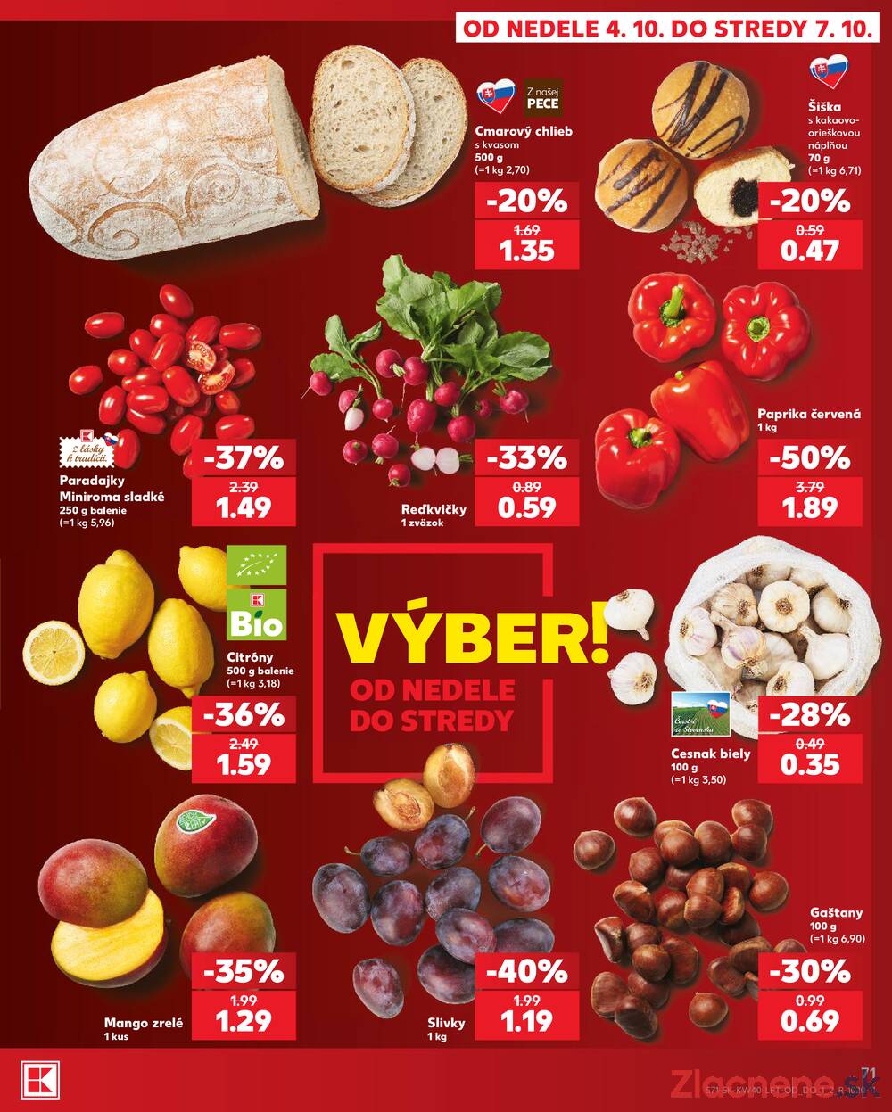 Kaufland 1.10. - 7.10. - Kaufland Bardejov