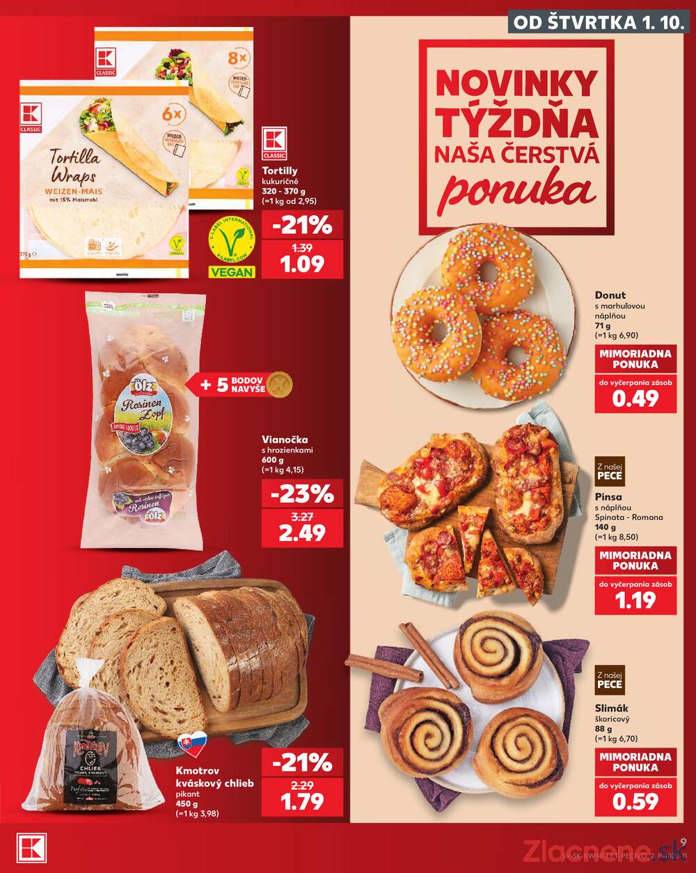 Kaufland 1.10. - 7.10. - Kaufland Púchov