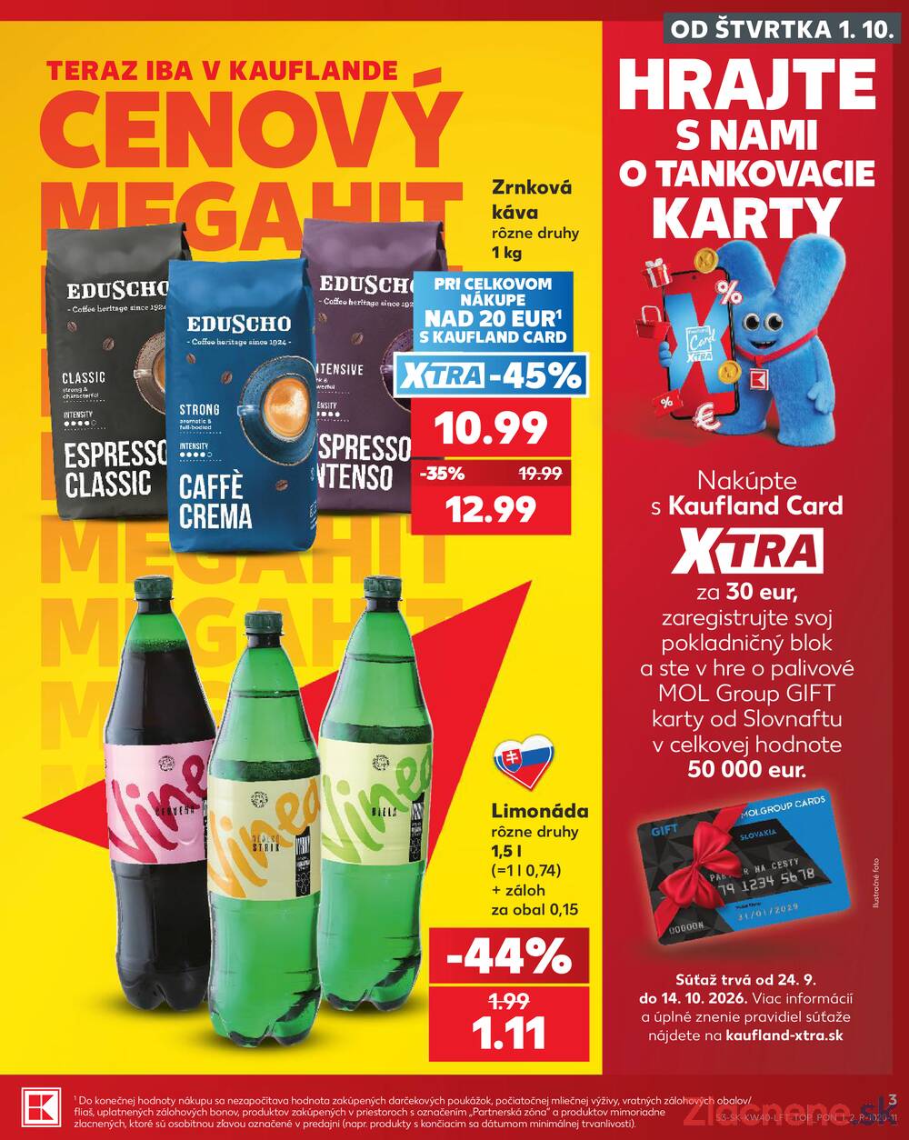 Kaufland 1.10. - 7.10. - Kaufland Rožňava