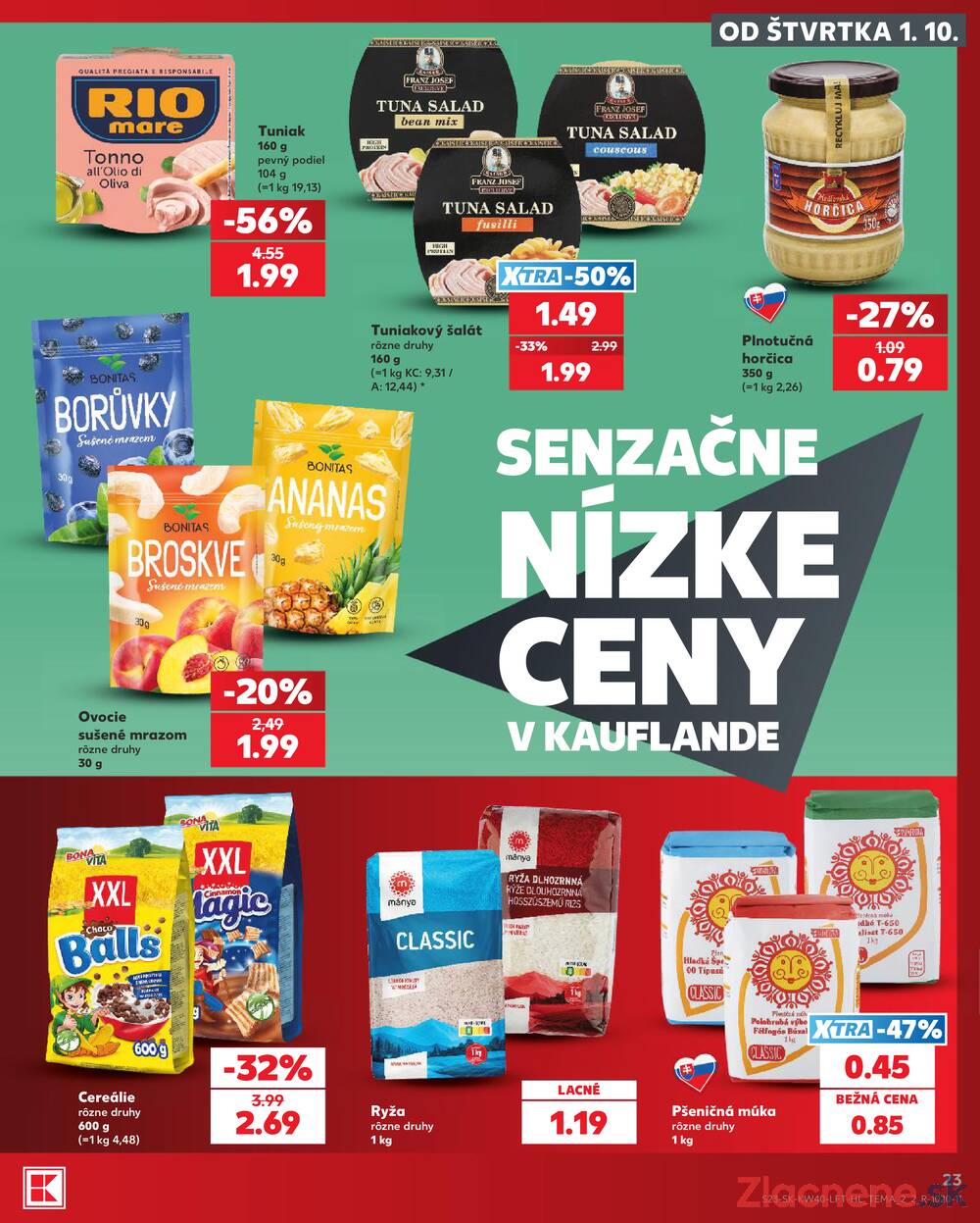 Kaufland 1.10. - 7.10. - Kaufland Rožňava
