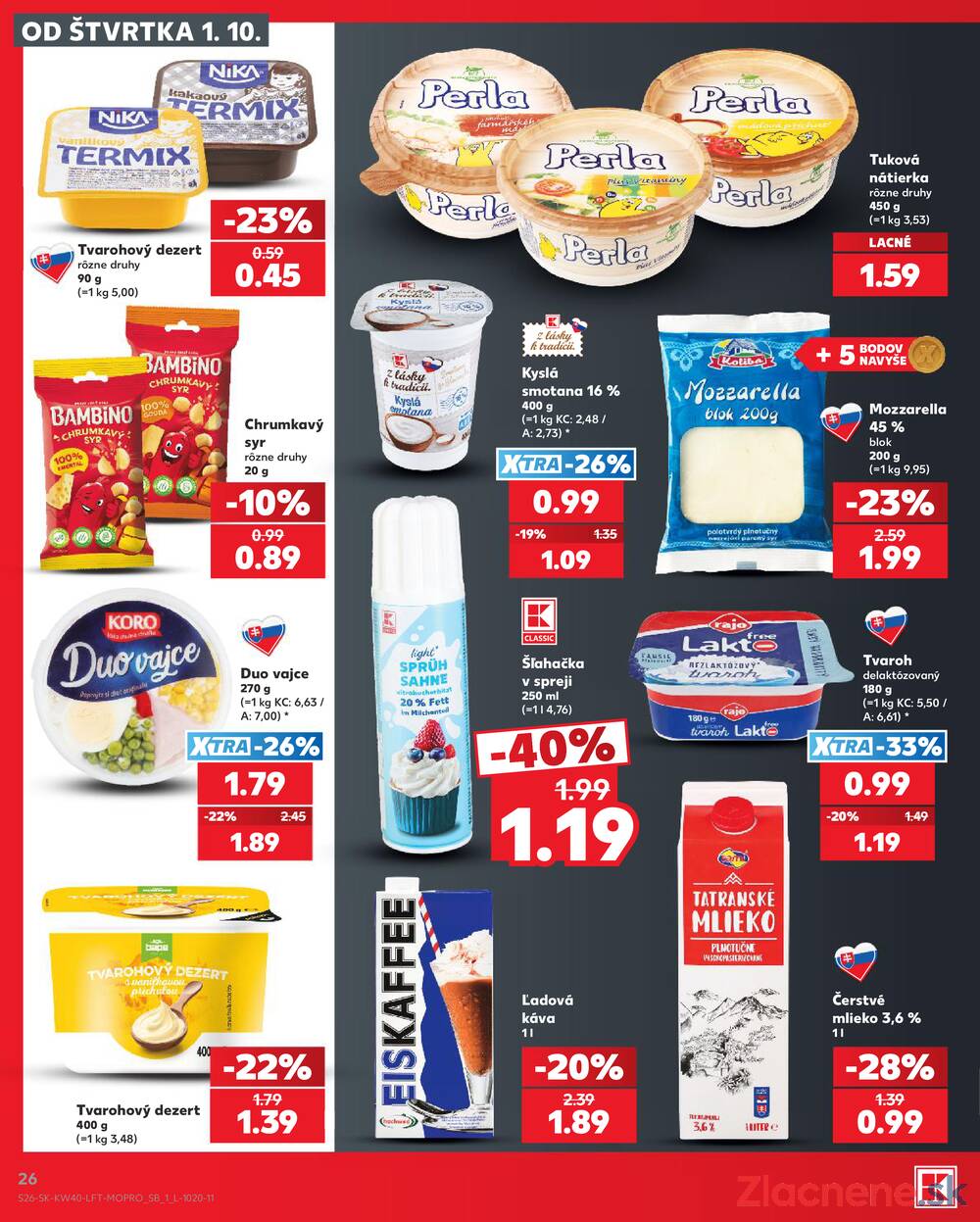 Kaufland 1.10. - 7.10. - Kaufland Rožňava