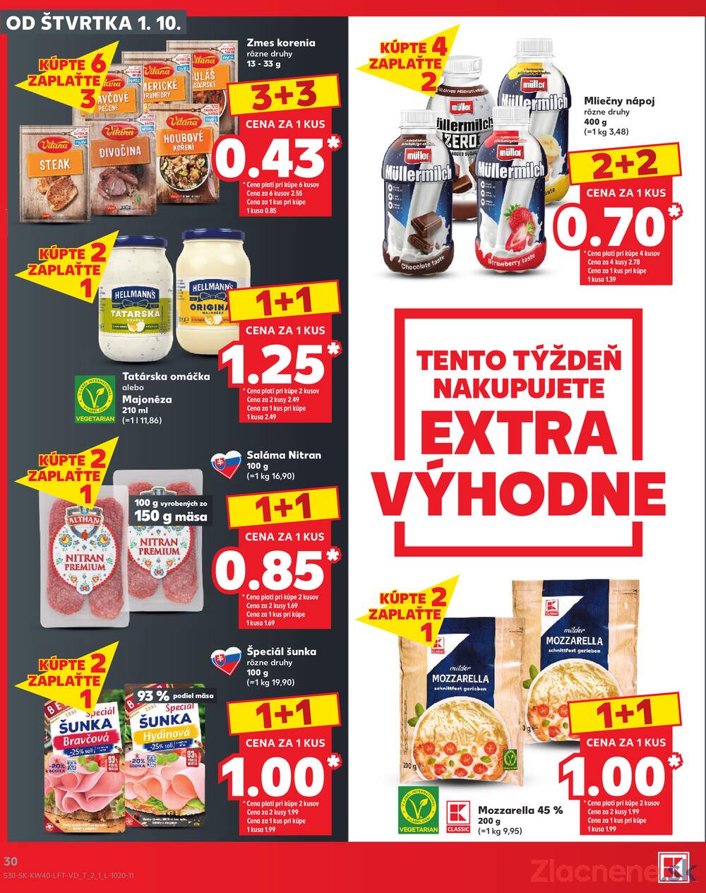 Kaufland 1.10. - 7.10. - Kaufland Rožňava
