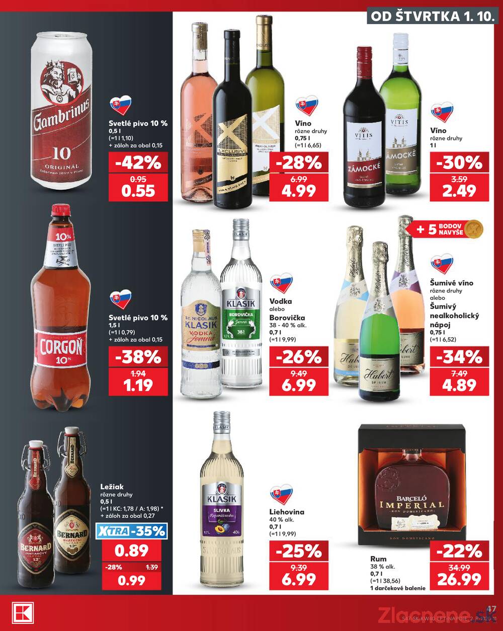 Kaufland 1.10. - 7.10. - Kaufland Rožňava