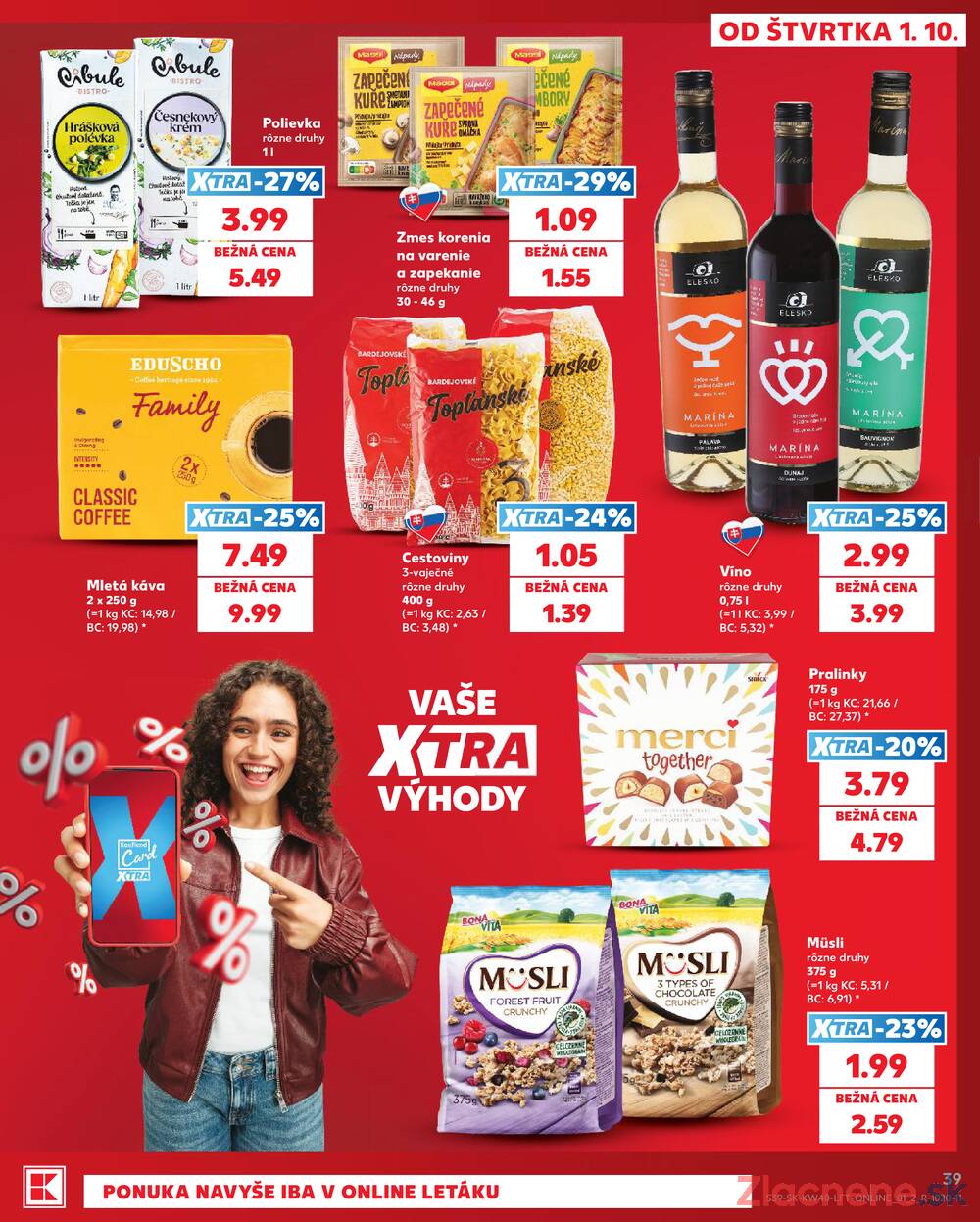 Kaufland 1.10. - 7.10. - Kaufland Poprad - Jiřího Wolkera