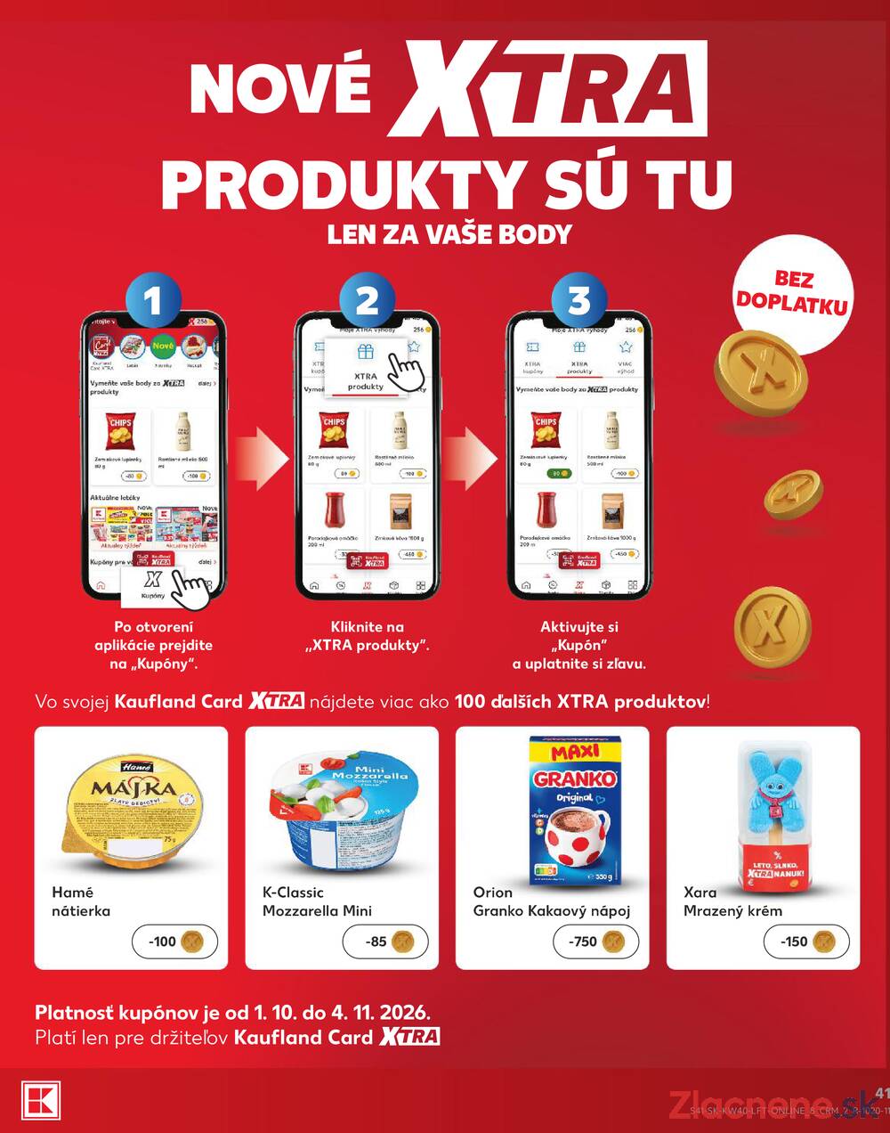Kaufland 1.10. - 7.10. - Kaufland Poprad - Jiřího Wolkera