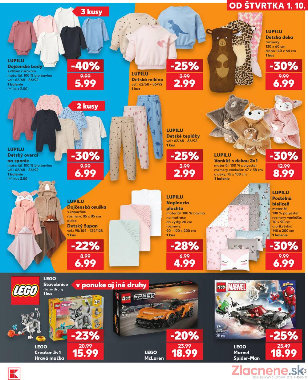 Kaufland 1.10. - 7.10. - Kaufland Poprad - Jiřího Wolkera
