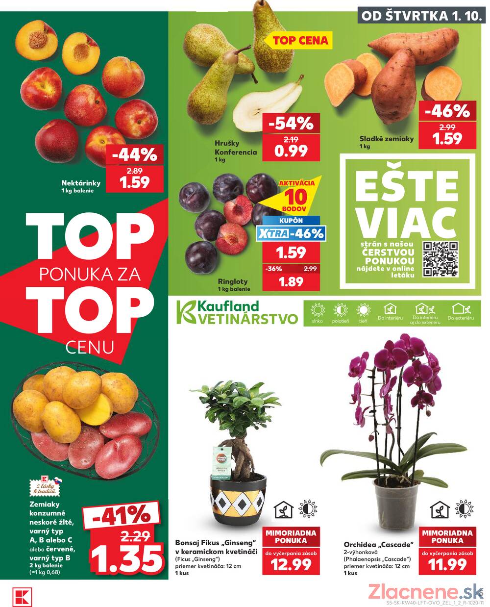 Kaufland 1.10. - 7.10. - Kaufland Veľký Meder