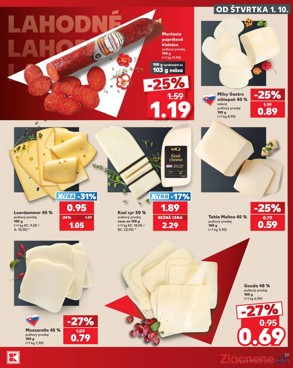 Kaufland 1.10. - 7.10. - Kaufland Veľký Meder