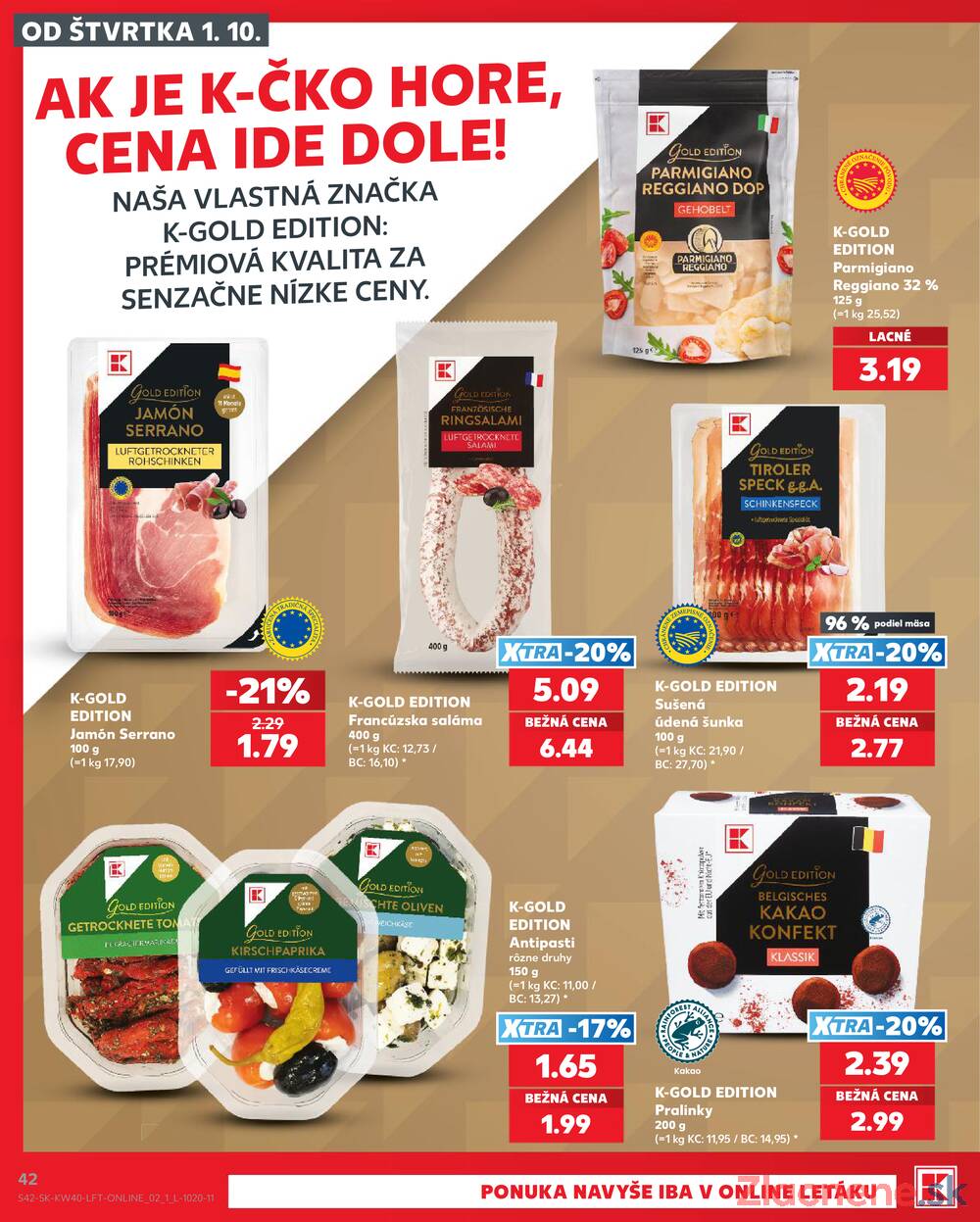 Kaufland 1.10. - 7.10. - Kaufland Veľký Meder