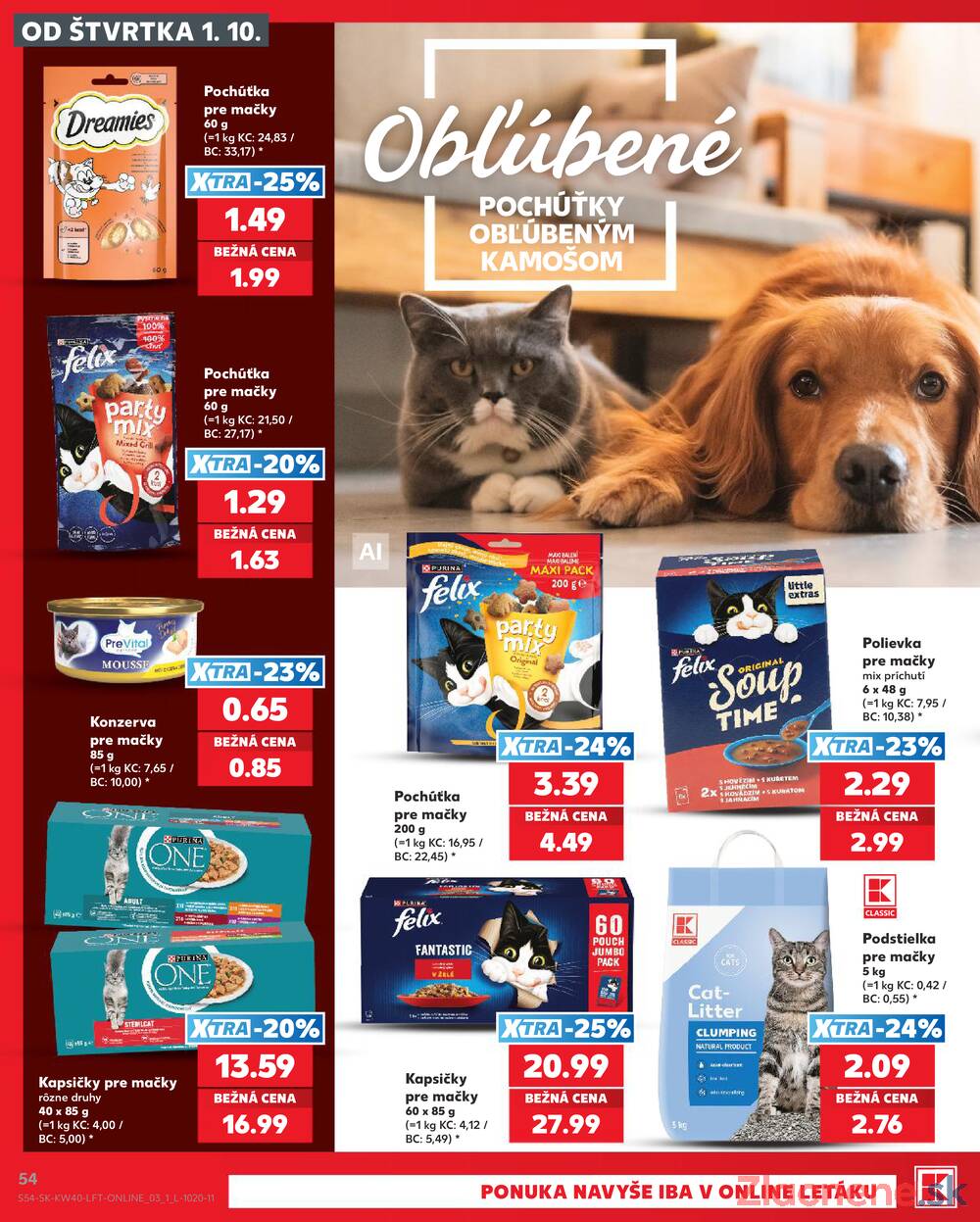 Kaufland 1.10. - 7.10. - Kaufland Veľký Meder