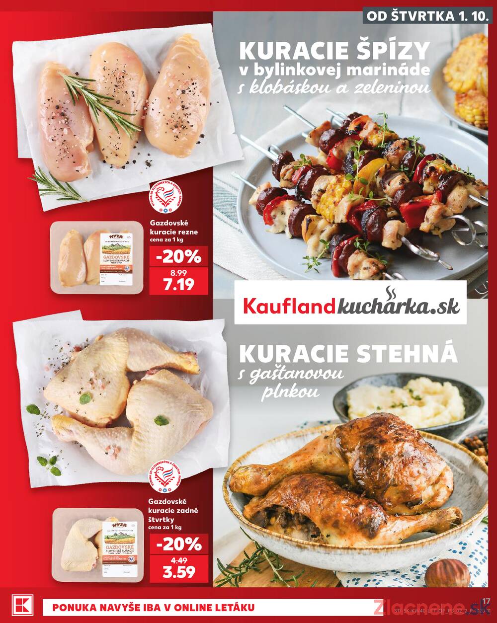 Kaufland 1.10. - 7.10. - Kaufland Bánovce nad Bebravou