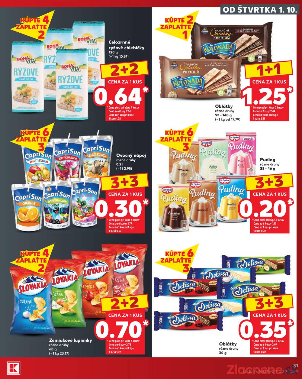 Kaufland 1.10. - 7.10. - Kaufland Bratislava - Petržalka