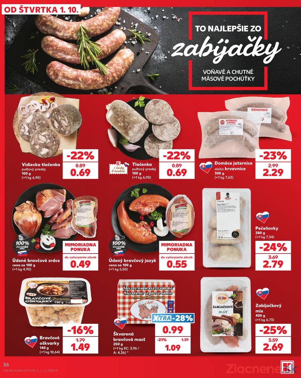 Kaufland 1.10. - 7.10. - Kaufland Bratislava - Petržalka