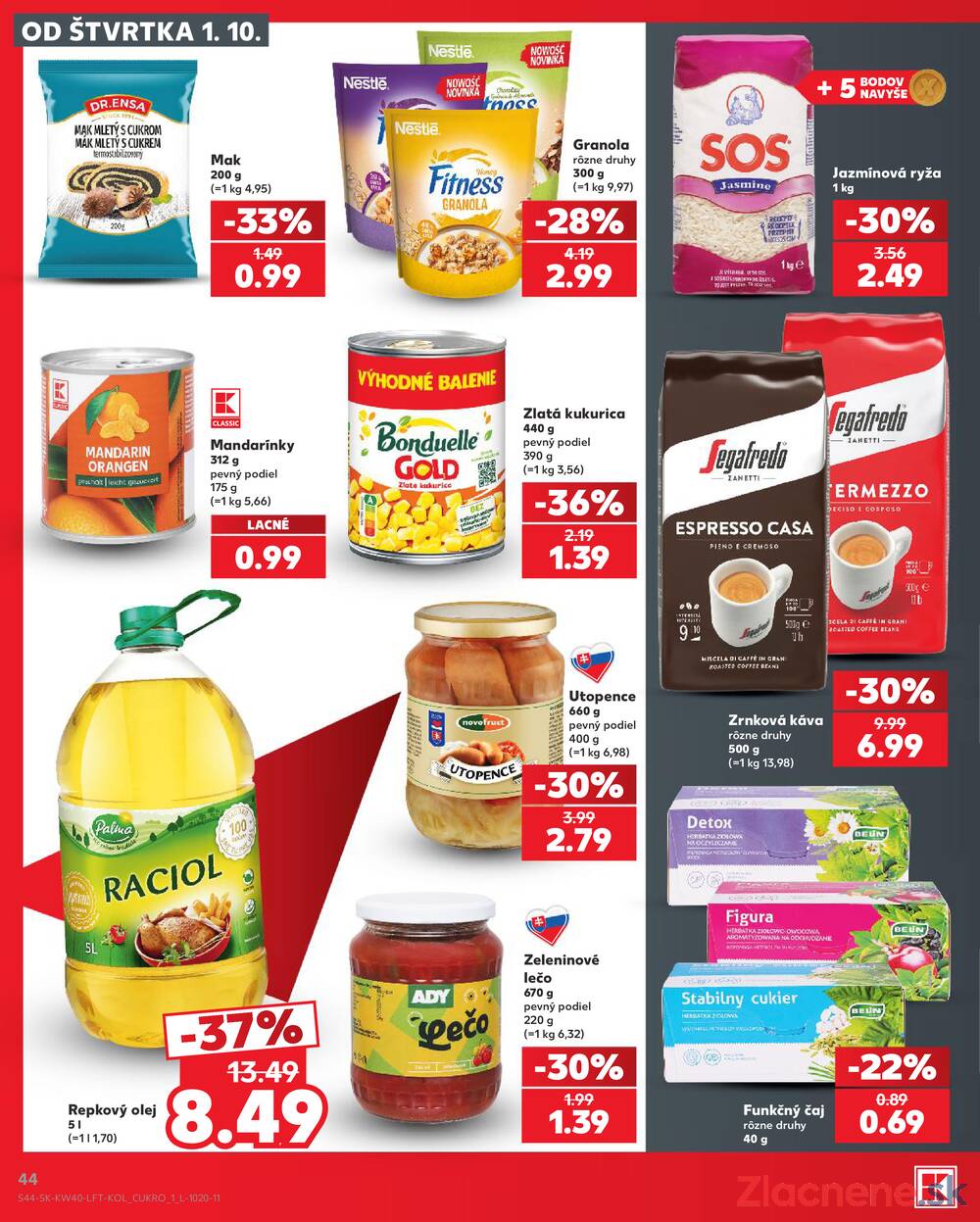 Kaufland 1.10. - 7.10. - Kaufland Bratislava - Petržalka