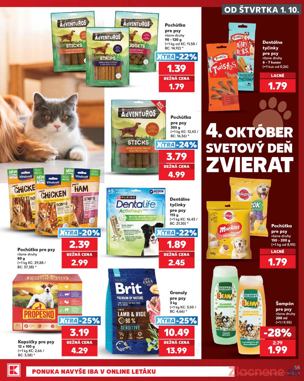 Kaufland 1.10. - 7.10. - Kaufland Košice - Nad Jazerom