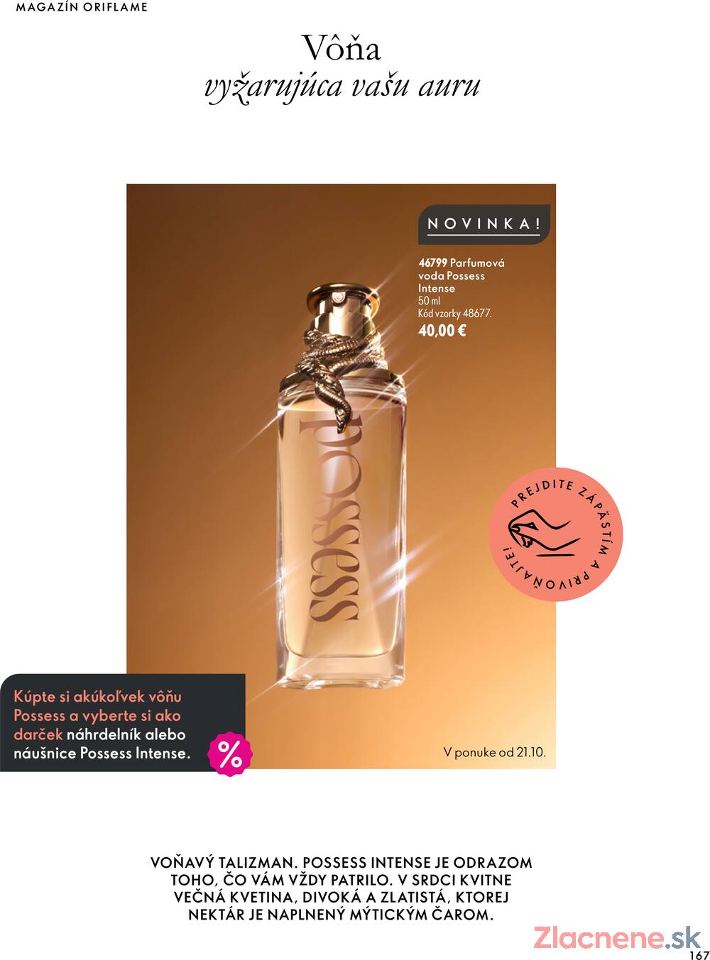Leták Oriflame - Oriflame do 10.11. - strana 167 Leták Oriflame - Oriflame do 10.11. - strana 167