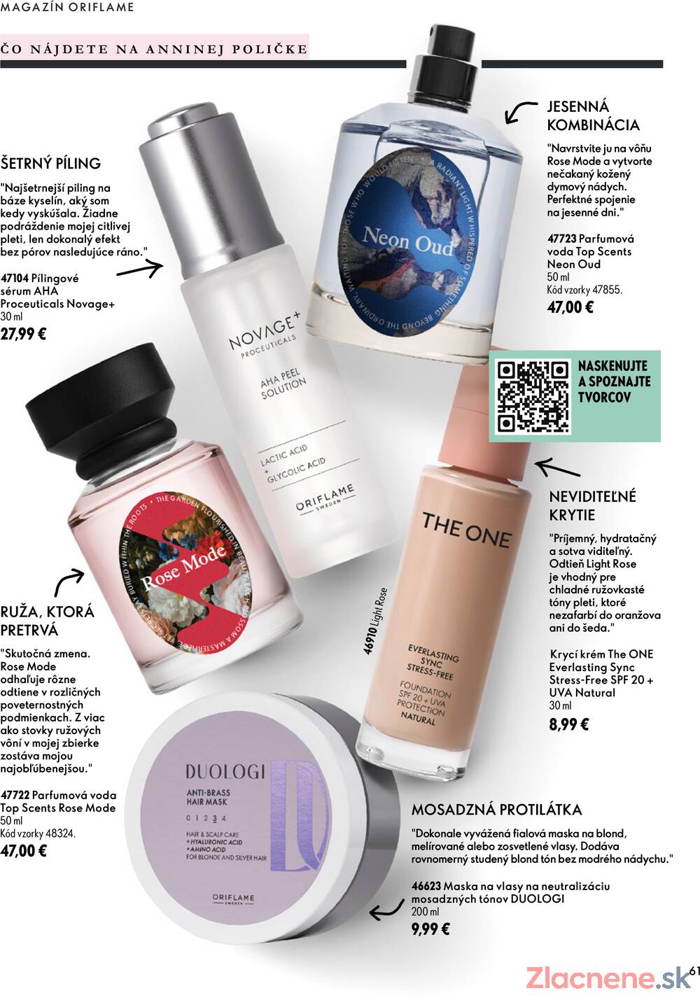 Leták Oriflame - Oriflame do 10.11. - strana 61 Leták Oriflame - Oriflame do 10.11. - strana 61