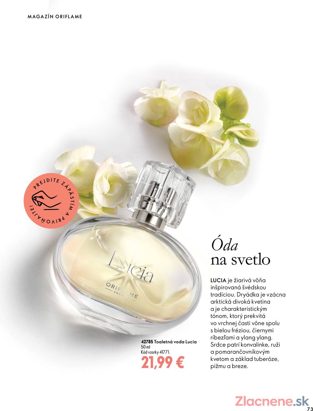 Leták Oriflame - Oriflame do 10.11. - strana 73 Leták Oriflame - Oriflame do 10.11. - strana 73