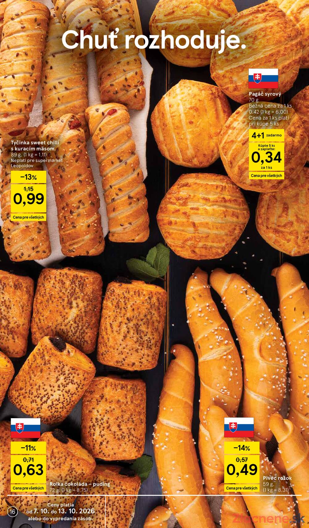 Tesco supermarkety od 7.10. do 13.10.2026