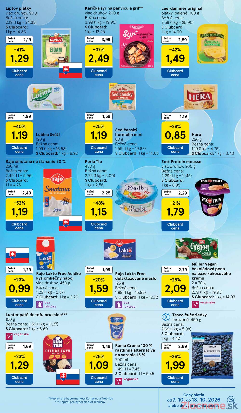 Tesco hypermarkety 7.10. - 13.10.