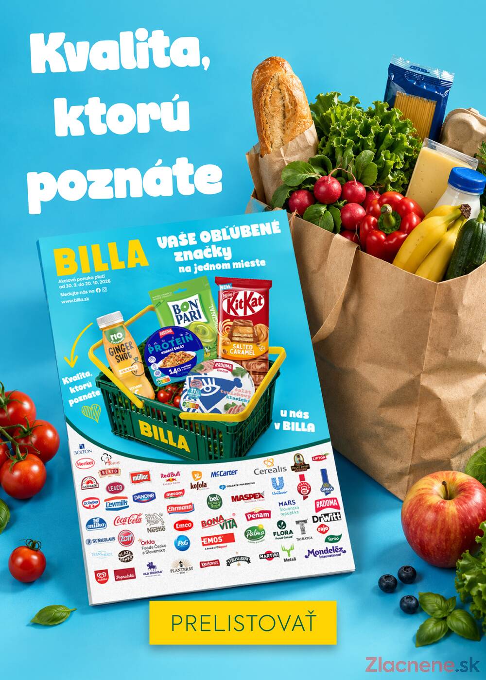 BILLA od 7.10. do 13.10.2026