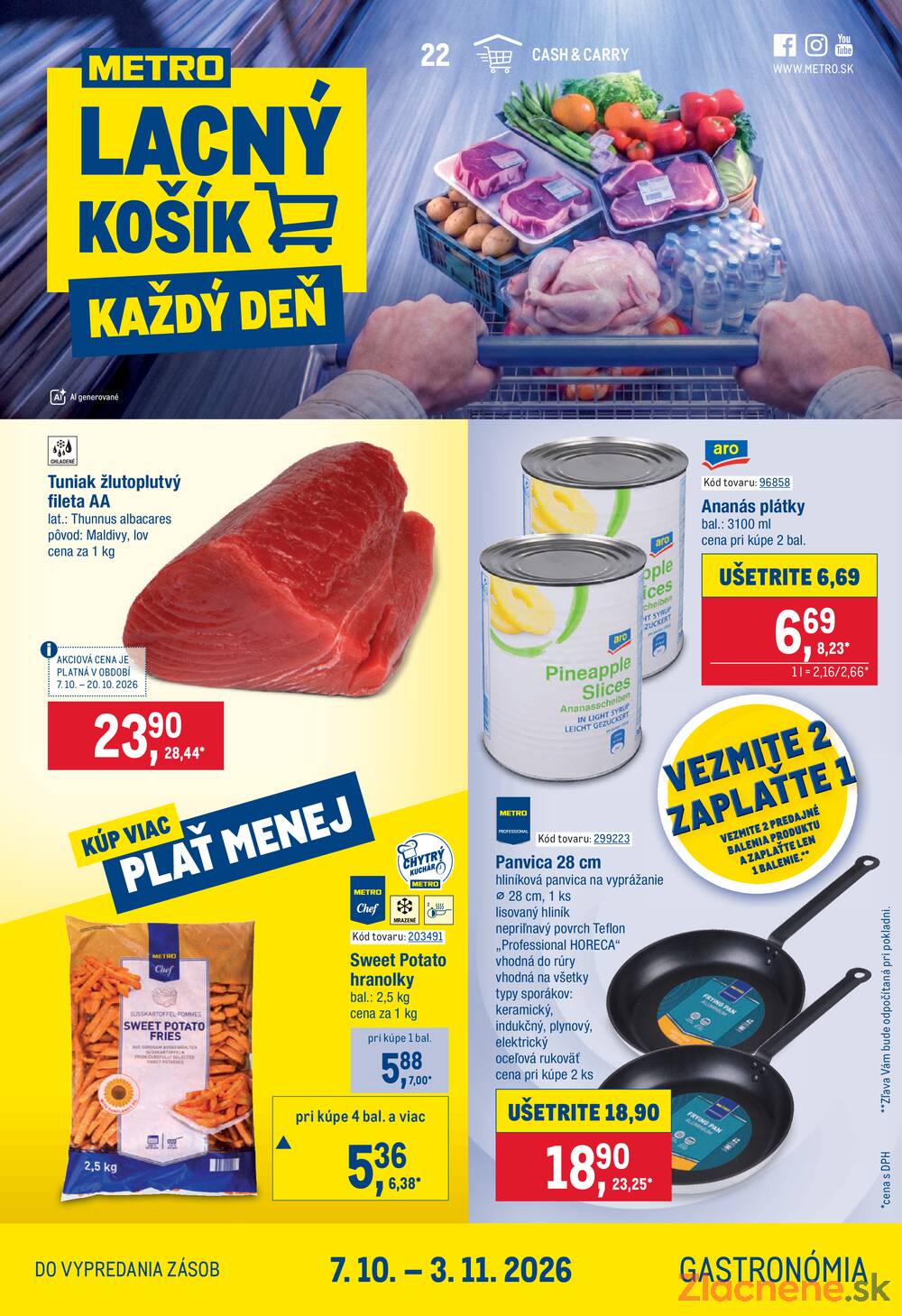 Leták METRO - METRO Gastronómia do 20.10. - strana 1 Leták METRO - METRO Gastronómia do 20.10. - strana 1