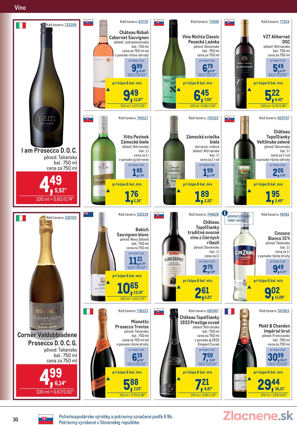 Leták METRO - METRO Gastronómia do 20.10. - strana 30 Leták METRO - METRO Gastronómia do 20.10. - strana 30