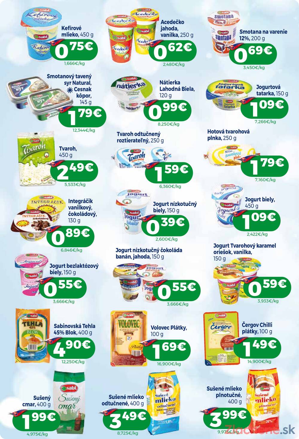 Leták MILK - AGRO - MILK - AGRO do 20.10. - strana 4 Leták MILK - AGRO - MILK - AGRO do 20.10. - strana 4