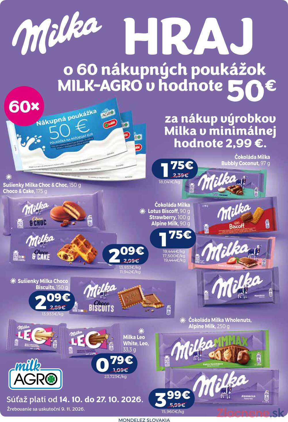 Leták MILK - AGRO - MILK - AGRO do 20.10. - strana 9 Leták MILK - AGRO - MILK - AGRO do 20.10. - strana 9