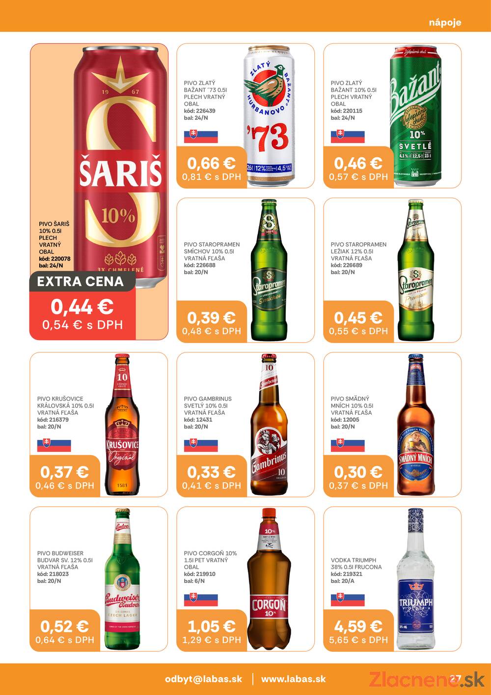 Leták Labaš - Labaš Magazín do 22.10. - strana 27 Leták Labaš - Labaš Magazín do 22.10. - strana 27